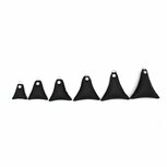 Kiotos Leather - Lederen Balzak Gewichtjes - 6 stuks Kiotos Leather - Lederen Balzak Gewichtjes - 6 stuks