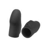 ElectraStim - Electrosex - Siliconen E-stim Vingerhoesjes - Zwart ElectraStim - Electrosex - Siliconen E-stim Vingerhoesjes - Zwart