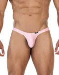 Cut4Men - Sexy Spandex Herenstring - Lichtroze - Maat XL