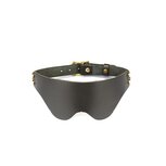 Liebe Seele - Samurai - Stoere Lederen Blinddoek - Zwart Liebe Seele - Samurai - Stoere Lederen Blinddoek - Zwart