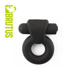 Brutus - Buzzer - Oplaadbare Vibrerende Siliconen Cockring - Zwart Brutus - Buzzer - Oplaadbare Vibrerende Siliconen Cockring - Zwart