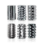 Icon - Crystallines - Penis Sleeves - 6 stuks - Transparant