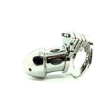 Black Label - The Prison Bird - Kuisheidskooi met Politiehandboei achter Scrotum - RVS Black Label - The Prison Bird - Kuisheidskooi met Politiehandboei achter Scrotum - RVS