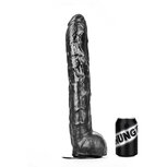 HUNG'R - Brutus - Dildo - Zwart - 44.5 cm - Ø 7.3 cm HUNG'R - Brutus - Dildo - Zwart - 44.5 cm - Ø 7.3 cm
