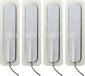 ElectraStim - Electrosex - Lange Geleidende E-stim Electrodes - 4 stuks ElectraStim - Electrosex - Lange Geleidende E-stim Electrodes - 4 stuks
