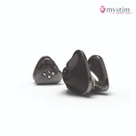 Mystim - Electrosex - Heart's Desire - E-stim Clitoris Opleg Vibrator - Zwart Mystim - Electrosex - Heart's Desire - E-stim Clitoris Opleg Vibrator - Zwart