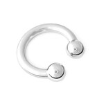 Black Label - Circular Barbell - Fetish Armband - RVS - Maat S Black Label - Circular Barbell - Fetish Armband - RVS - Maat S