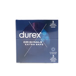 Durex - Originals Extra Safe Condooms - 3 stuks Durex - Originals Extra Safe Condooms - 3 stuks