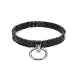 Black Label - Watch Link Collar - Collar met Horlogeschakels - Mat Zwart Black Label - Watch Link Collar - Collar met Horlogeschakels - Mat Zwart