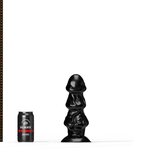 All Black Steroid- Shuttlecock - Dildo - 24 x 9 cm - Zwart All Black Steroid- Shuttlecock - Dildo - 24 x 9 cm - Zwart