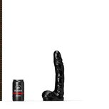 All Black Steroid - The Jock - Dildo - 26,5 x 5 cm - Zwart All Black Steroid - The Jock - Dildo - 26,5 x 5 cm - Zwart