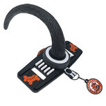 Oxballs - Tail Handler Show Tail - Buttplug met Hondenstaart - Zwart/Wit