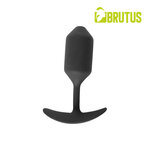 Brutus -  Anker Buttplug van Siliconen - Zwart - Diameter 34 mm Brutus -  Anker Buttplug van Siliconen - Zwart - Diameter 34 mm