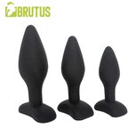 Brutus - Buttplug Set - Siliconen Anaal Pluggen - 3 stuks - Ass Plug Training Kit 3 Pcs. Brutus - Buttplug Set - Siliconen Anaal Pluggen - 3 stuks - Ass Plug Training Kit 3 Pcs.