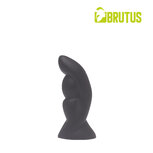 Brutus - Bum Buddy - Vulcan - Anaal Dildo - Liquid Siliconen - Zwart - Maat M Brutus - Bum Buddy - Vulcan - Anaal Dildo - Liquid Siliconen - Zwart - Maat M