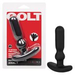 Colt - Anal-T - Oplaadbare Vibrerende Buttplug - Zwart Colt - Anal-T - Oplaadbare Vibrerende Buttplug - Zwart