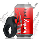 Hünkyjunk - Revring - Vibrerende Cockring - Zwart Hünkyjunk - Revring - Vibrerende Cockring - Zwart