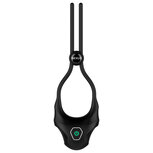 Nexus - Forge - Verstelbare Vibrerende Cockring - Zwart