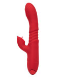 Rimba Toys - Gothenburg - Stotende en Kloppende Rabbit Vibrator - Rood Rimba Toys - Gothenburg - Stotende en Kloppende Rabbit Vibrator - Rood