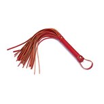 Liebe Seele - Crimson Desire - PU Lederen Flogger - Rood Liebe Seele - Crimson Desire - PU Lederen Flogger - Rood