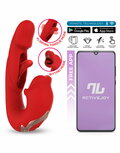 Intoyou - Mouty - Bitting & Flipping Rabbit Vibrator met App - Rood Intoyou - Mouty - Bitting & Flipping Rabbit Vibrator met App - Rood