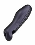 ManWan - Ryzer - Penis Extender en Zachte Masturbatie Sleeve - Black Plum ManWan - Ryzer - Penis Extender en Zachte Masturbatie Sleeve - Black Plum