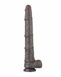 LoveToy - Nature Cock - Dubbellaags Buigbare Dildo met Aders - 40 cm - Bruin LoveToy - Nature Cock - Dubbellaags Buigbare Dildo met Aders - 40 cm - Bruin