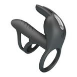 Pretty Love - Matty - Vibrerende Penis Sleeve - Zwart