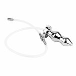 Kiotos - Holle Penisplug - Holle Dilator - Met Holle Geribbelde Buttplug - Ass Lock - RVS Kiotos - Holle Penisplug - Holle Dilator - Met Holle Geribbelde Buttplug - Ass Lock - RVS