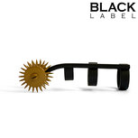 Black Label - Cat Nail met Dubbel Pinwheel - Zwart/Goud