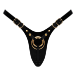 Strap-On-Me - Kunstleren Strapon Harnas Fabulous - Passend van XS t/m XXL - Zwart Lak Strap-On-Me - Kunstleren Strapon Harnas Fabulous - Passend van XS t/m XXL - Zwart Lak