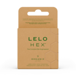 LELO - HEX Organic Condooms - 3 stuks LELO - HEX Organic Condooms - 3 stuks