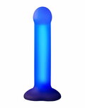 Strap-On-Me - Glow-LED Dildo - Paars - Maat M