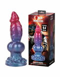 Power Monsters - Eldritch Sentinel - Monster Dildo - 24 cm - Rood/Blauw/Paars