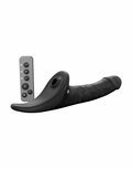 Strap-On-Me - Multi Orgasm Realistische Dildo - Strapless Strap-on met Flapper Technologie - Zwart - Large