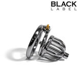 Black Label - The Knob Maker - Kuisheidskooi met Penisplug - RVS