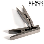 Black Label - Wasknijper Tepelklemmen - Zwart Chroom