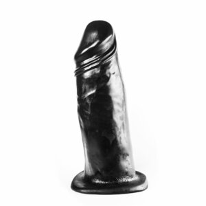 Dark Crystal XXL Dildo 23 x 8,5 cm - zwart