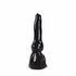 Dark Crystal - Anaal Dildo Met Extra Zware Voet - 2,7 x 20 cm - No. 60 - Zwart_