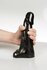 Dark Crystal Dildo 21 x 5 cm - zwart_