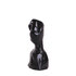 Dark Crystal - Fisting Dildo Met Zware Basis - 24 x 10,8 cm - Zwart_