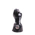 Dark Crystal Fisting Dildo met zware voet 24 x 10,8 cm - zwart_
