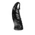 Dark Crystal - XXL Dildo 38,5 x 12 cm - Zwart_