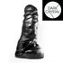 Dark Crystal - XXL Dildo - 32 x 10,5 cm - Zwart_