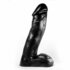 Dark Crystal XXL Dildo 38 x 8 cm - zwart_