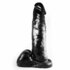 Dark Crystal - XXL Dildo - 39 x 9 cm - Zwart_