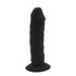 Kiotos - Grote Siliconen Dildo 18 x 4.5 cm Met Zuignap & geschikt Voor strap-ons - Zwart_