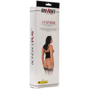 Rimba - Leren Corset Met Open Cups