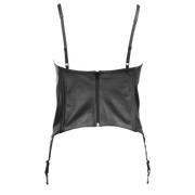 Rimba - Leren Corset Met Open Cups