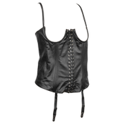 Rimba - Leren Corset Met Open Cups